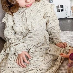 Bebe Organic crochet dress!